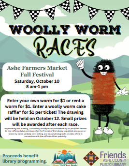 Woolly Worm Races in Ashe County Chamber of Commerce