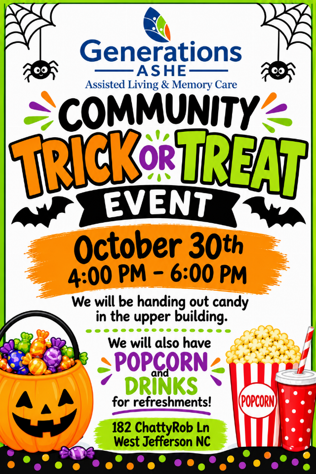 Trick or Treat in Ashe County Chamber of Commerce